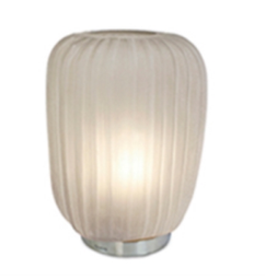 [ACC-GLA-0004] MANAKARA 2 TABLELAMP SMOKEGREY (ĐÈN THỦY TINH - 9545GY)